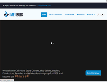 Tablet Screenshot of imeibulk.com